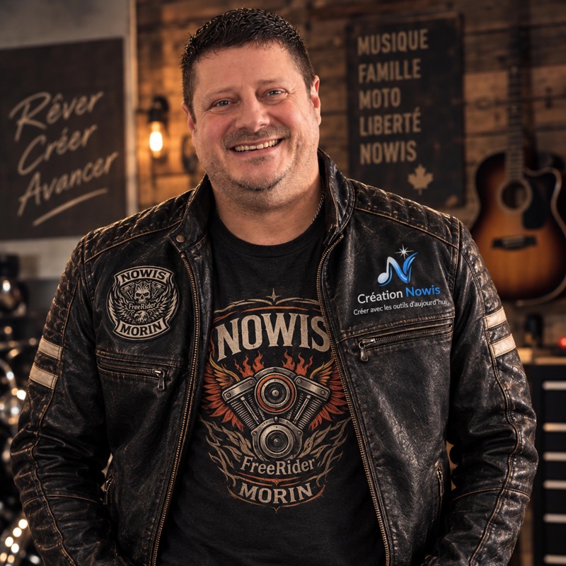 Pochette de L’amour de Nowis : Nowis Morin dans son univers musical